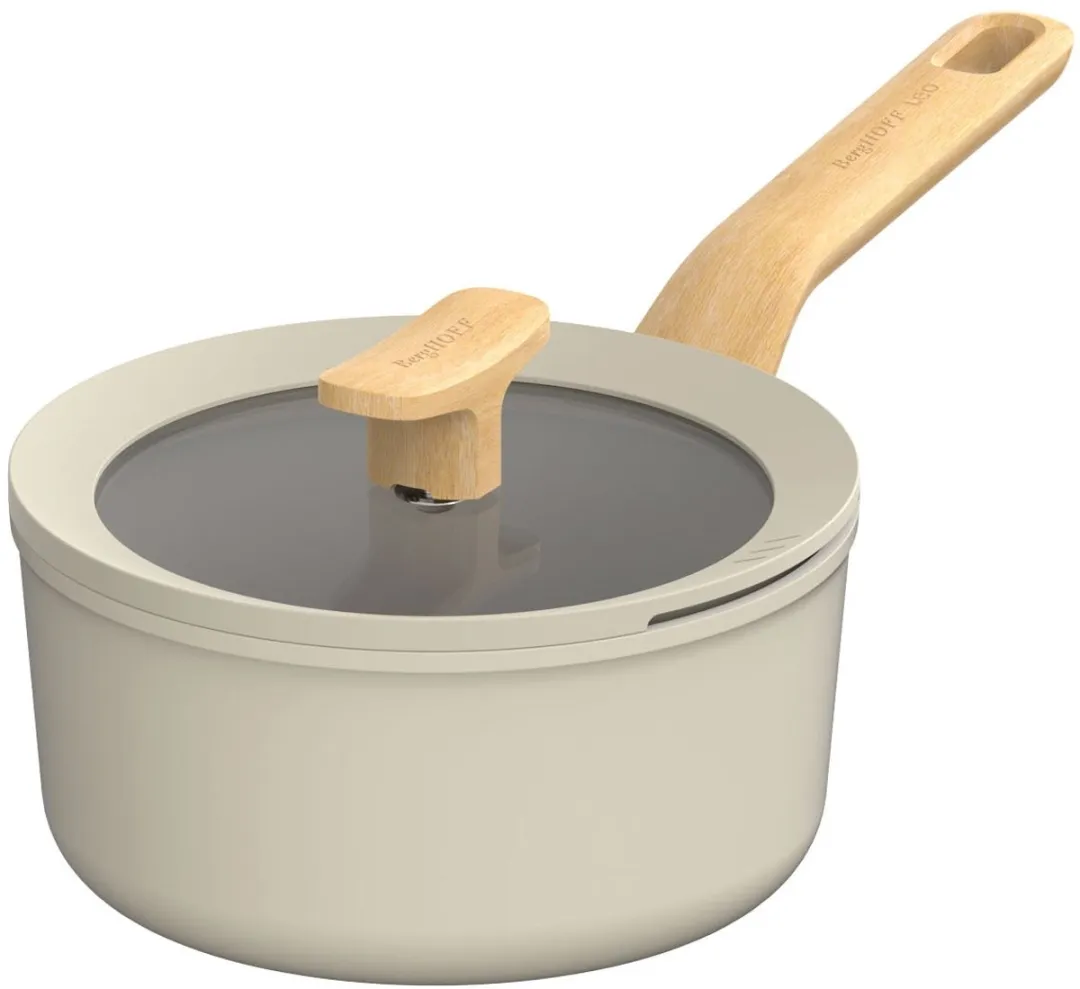 BergHOFF LEO 7-delige Kookpottenset Balance Cream - 4 Stuks