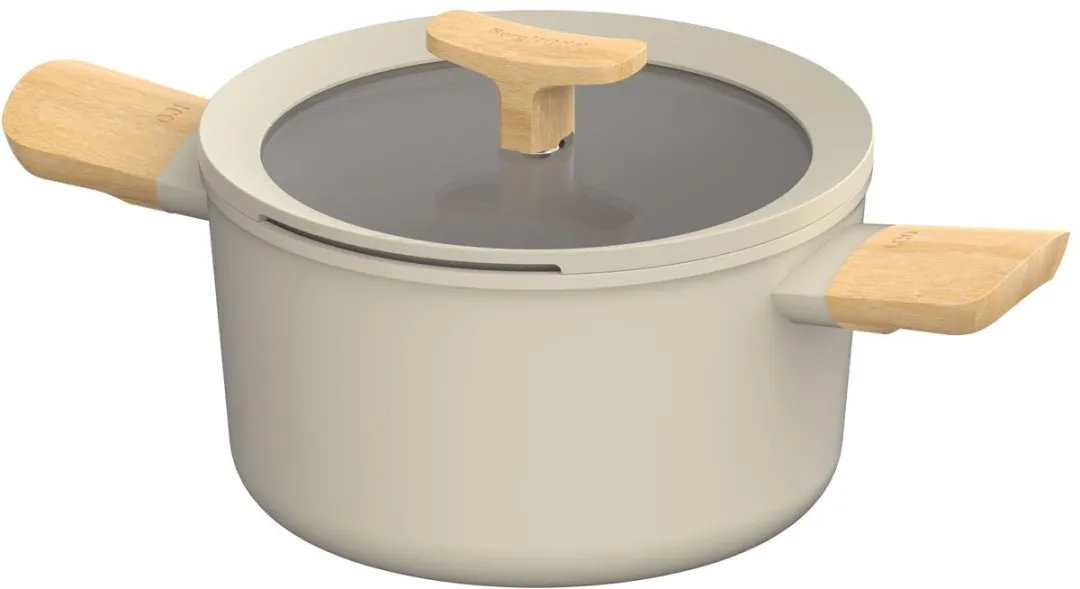 BergHOFF LEO 7-delige Kookpottenset Balance Cream - 4 Stuks