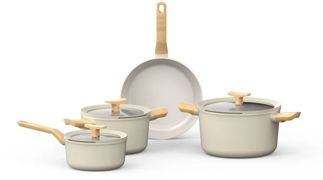 BergHOFF LEO 7-delige Kookpottenset Balance Cream - 4 Stuks - afbeelding 6 van 6
