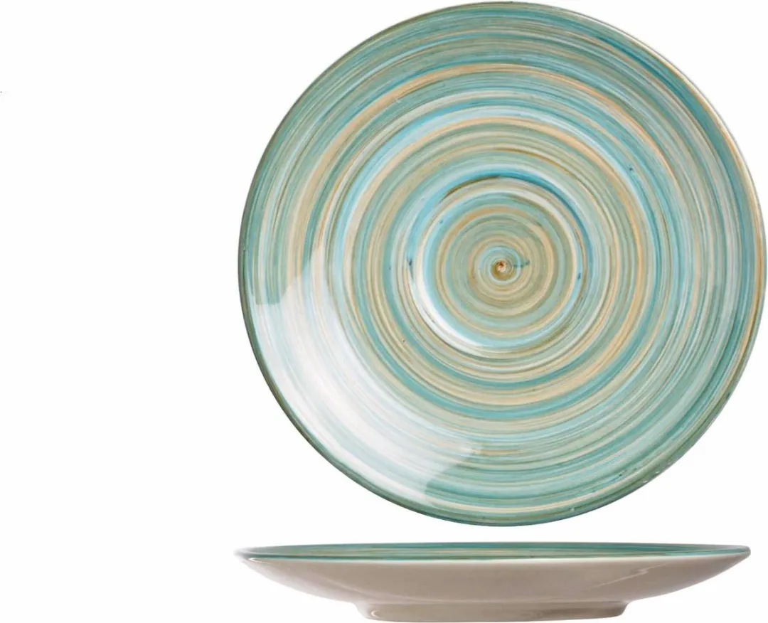 Cosy&Trendy Koffieschotel Turbolino - Blauw ø17cm - afbeelding 4 van 5