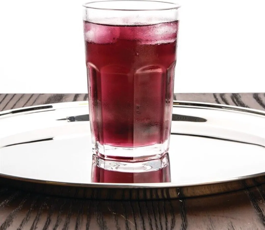 Olympia GF927 Half Paneel Tumbler 28,5cl - 12 Stuks - Transparant