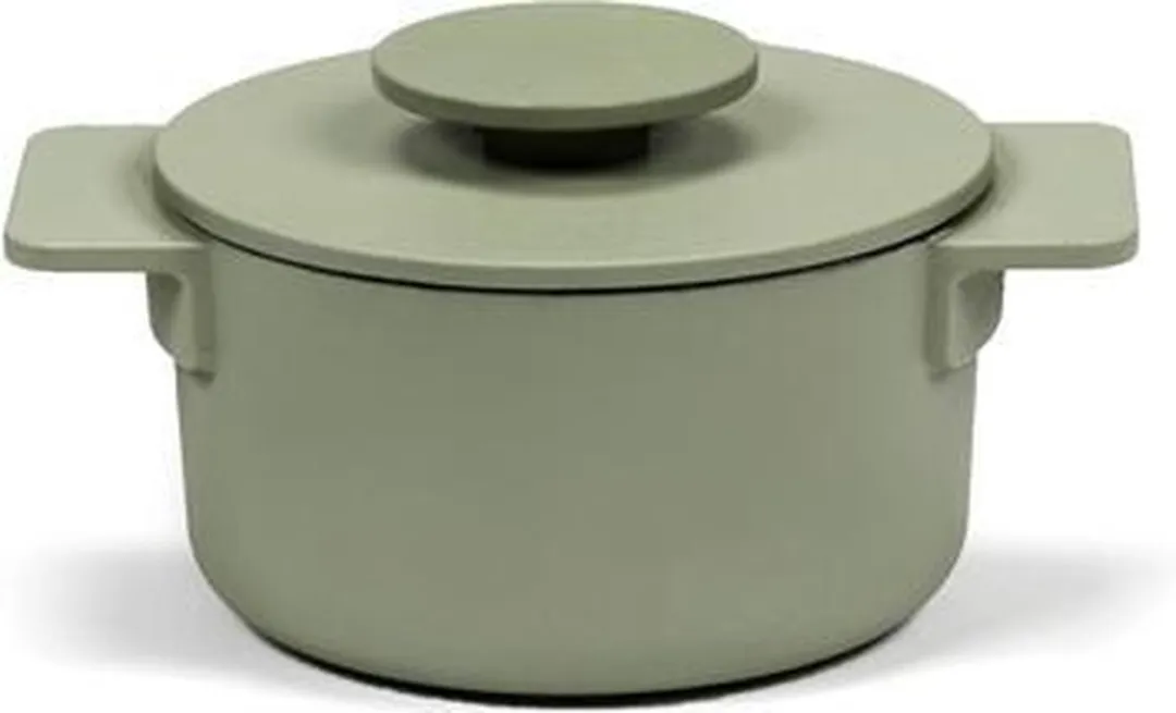 SURFACE POT ENAMEL CAST IRON CAMOGREEN D12 - 0,5L