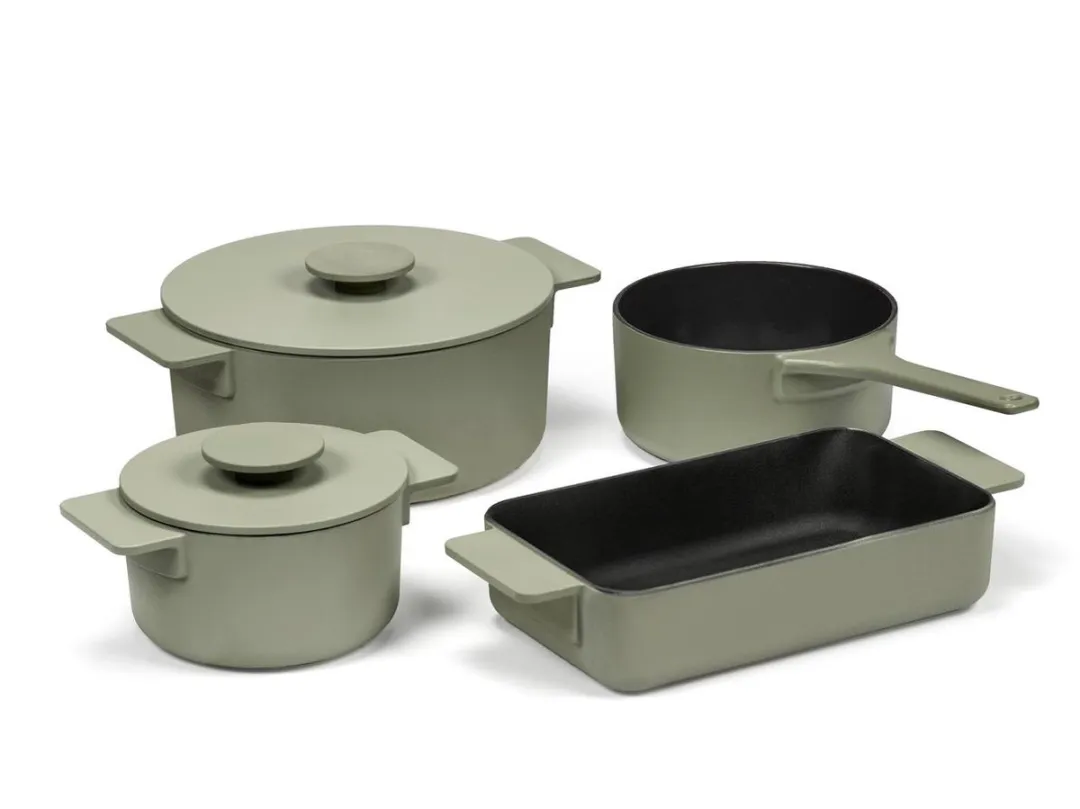 SURFACE POT ENAMEL CAST IRON CAMOGREEN D12 - 0,5L