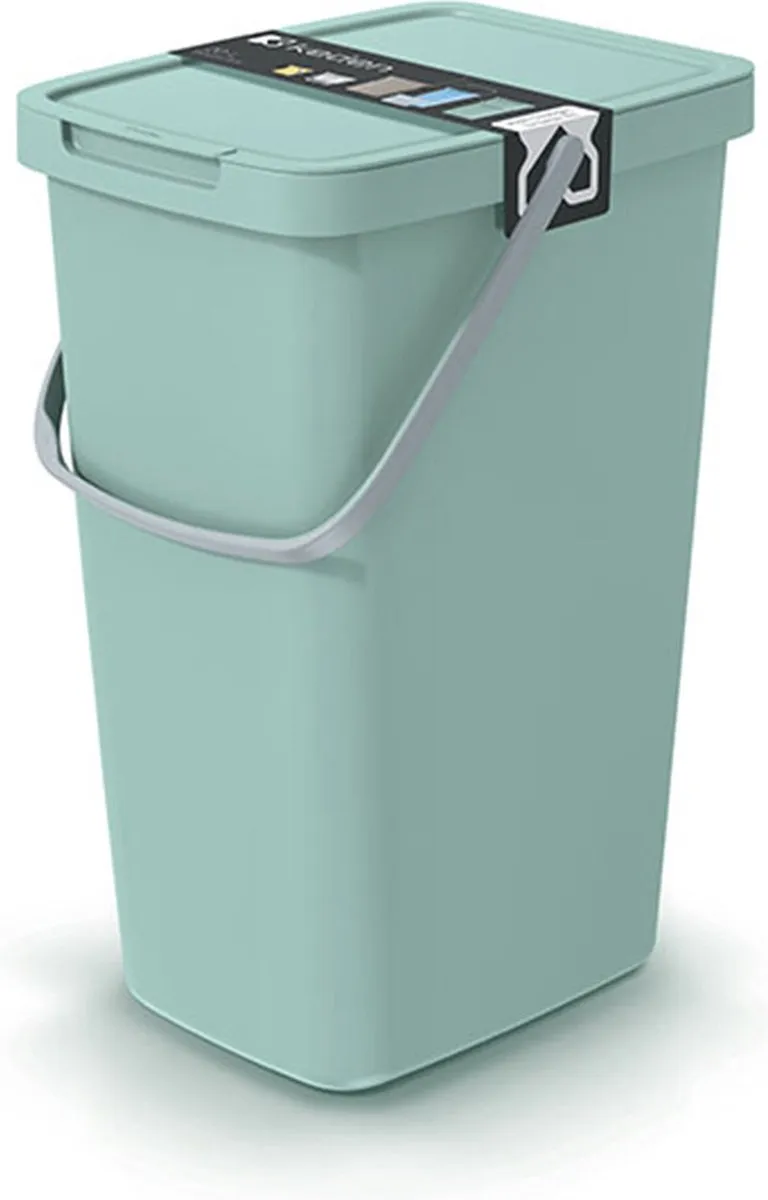 Prosperplast Prullenbak Keden 20L - Mint