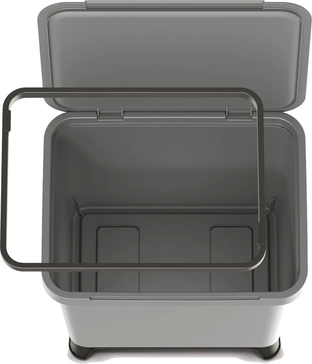 Prosperplast Keden Afvalbak 29L - Grijs