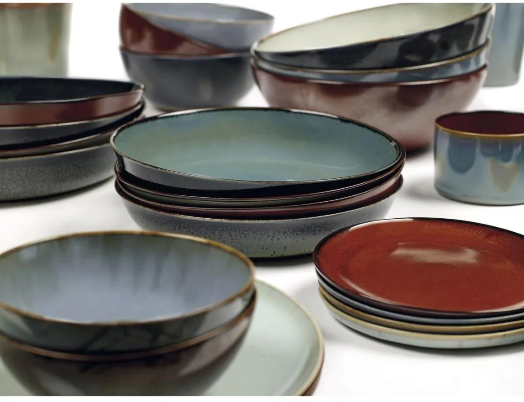 Serax Terres de Rêves Soepbord 27,3cm - Misty Grey/Dark Blue