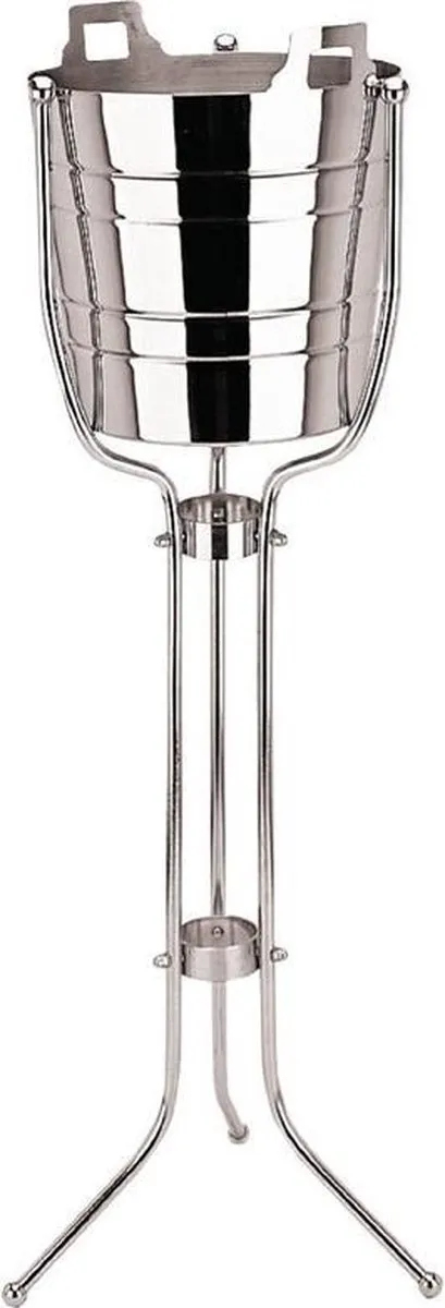 Olympia RVS Wijnkoeler 20.4cm - Zwart
