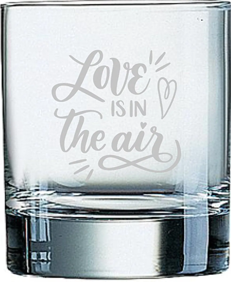 Arcoroc Whiskeyglas Love is in the air 20cl