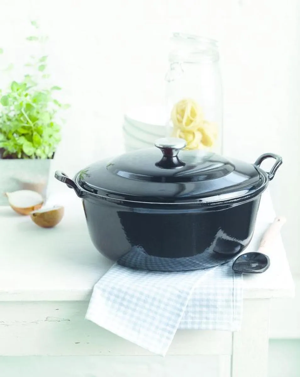 Le Creuset Braadpan Faitout 32cm - Zwart