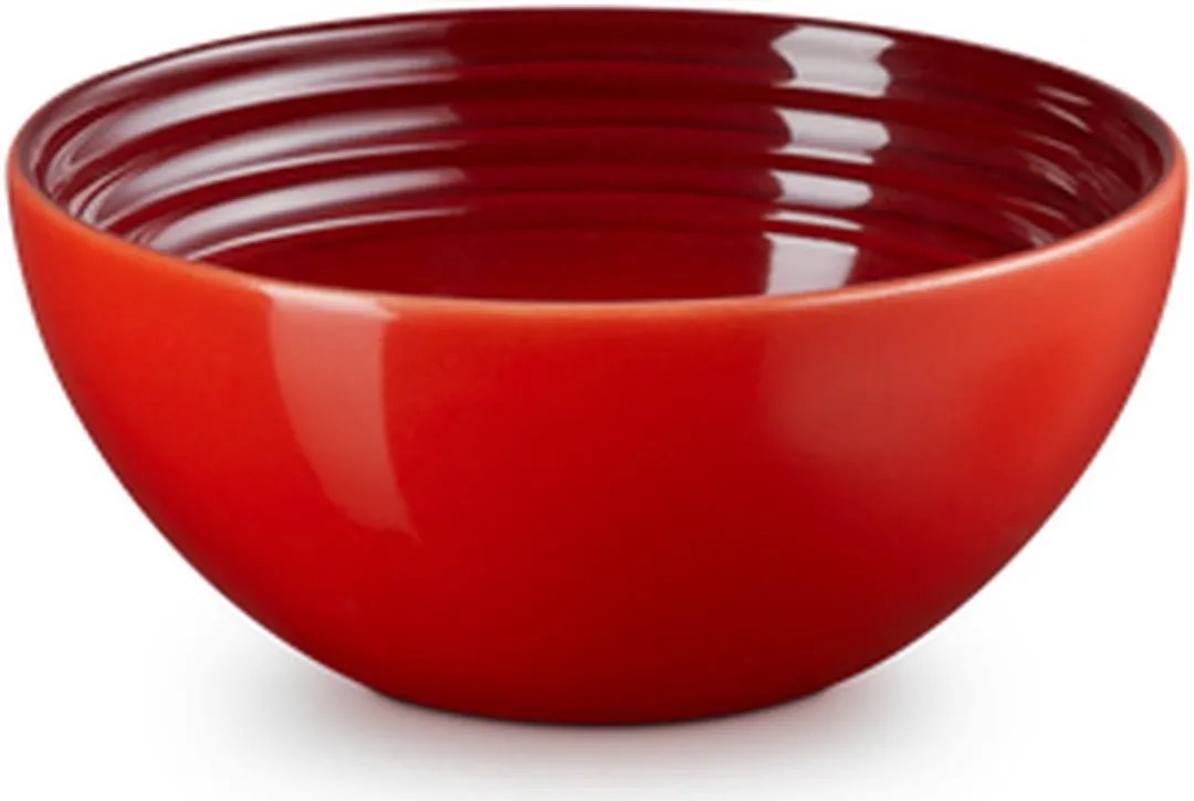 Le Creuset Aardewerken Snackschaaltjes Kersenrood 12cm - 4 Stuks