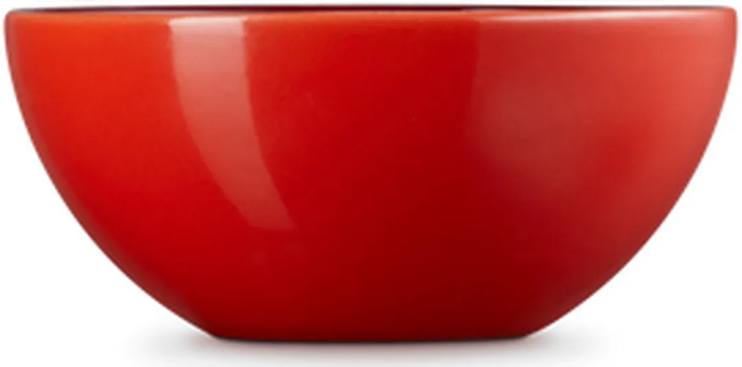 Le Creuset Aardewerken Snackschaaltjes Kersenrood 12cm - 4 Stuks