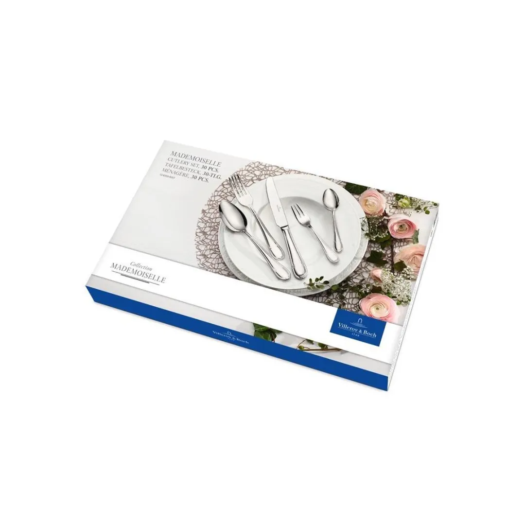 Villeroy & Boch Mademoiselle Bestekcassette 30-delig - Zilver - afbeelding 6 van 6