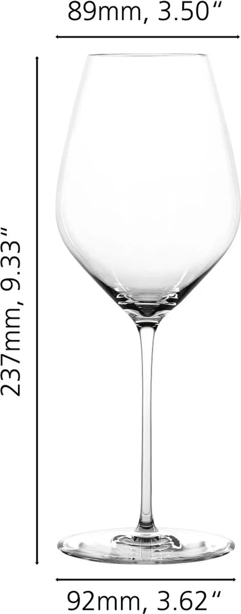 Spiegelau Hi-Lite Universalgläser 510ml - Set van 2