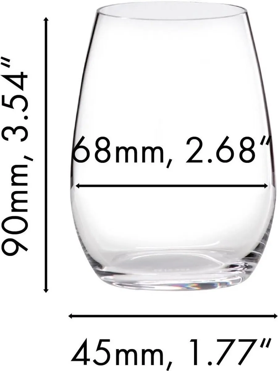 Riedel O Wine Likeurglazen 235ml - 2 Stuks
