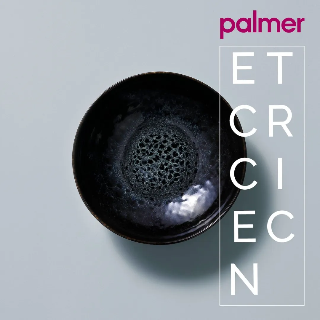 Palmer Eccentric Pastabord 2 Stuks - ø 22cm - Blauw