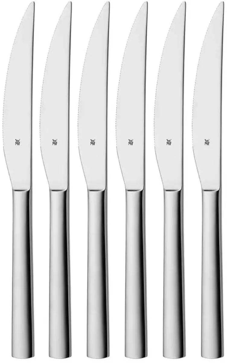 WMF Nuova Steakmessen 8-delig - Zilver