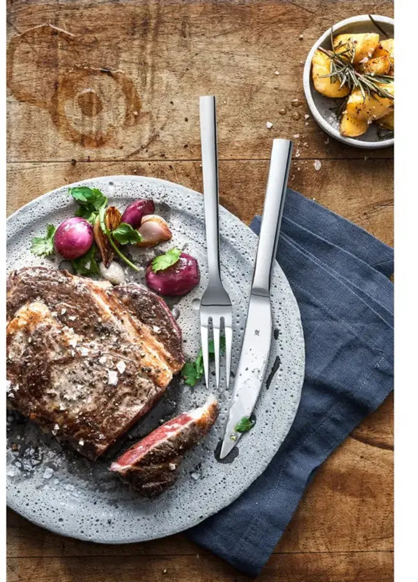 WMF Nuova Steakmessen 8-delig - Zilver