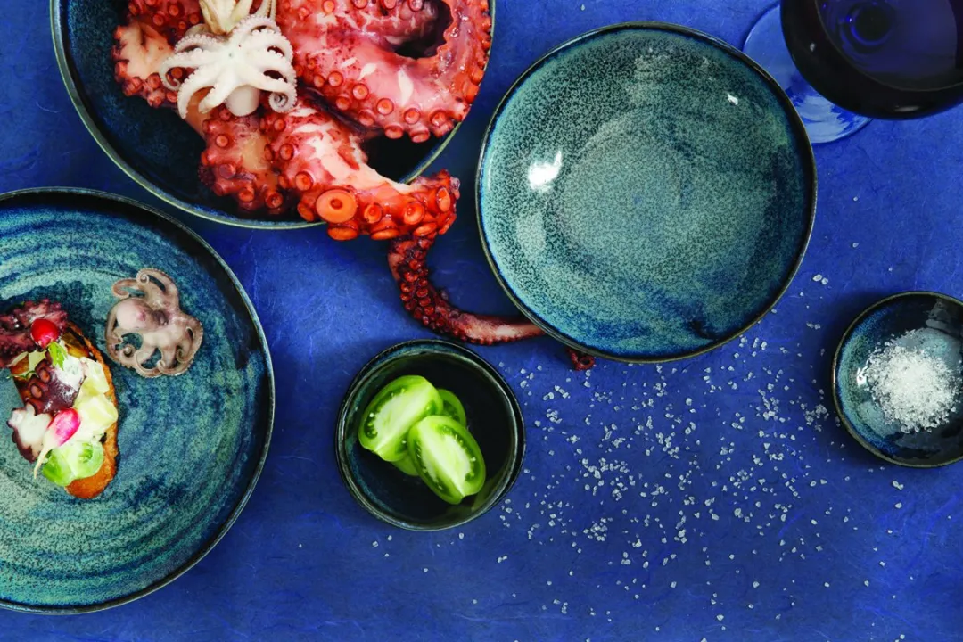 Tokyo Design Studio Dinerbord Kobaltblauw 22.7cm