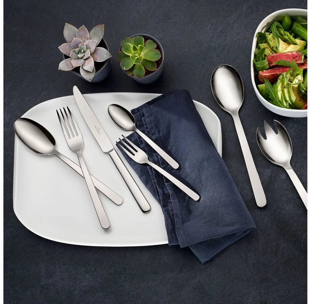 Villeroy & Boch Arthur Bestekset 68-delig - 12 Personen - Zilver