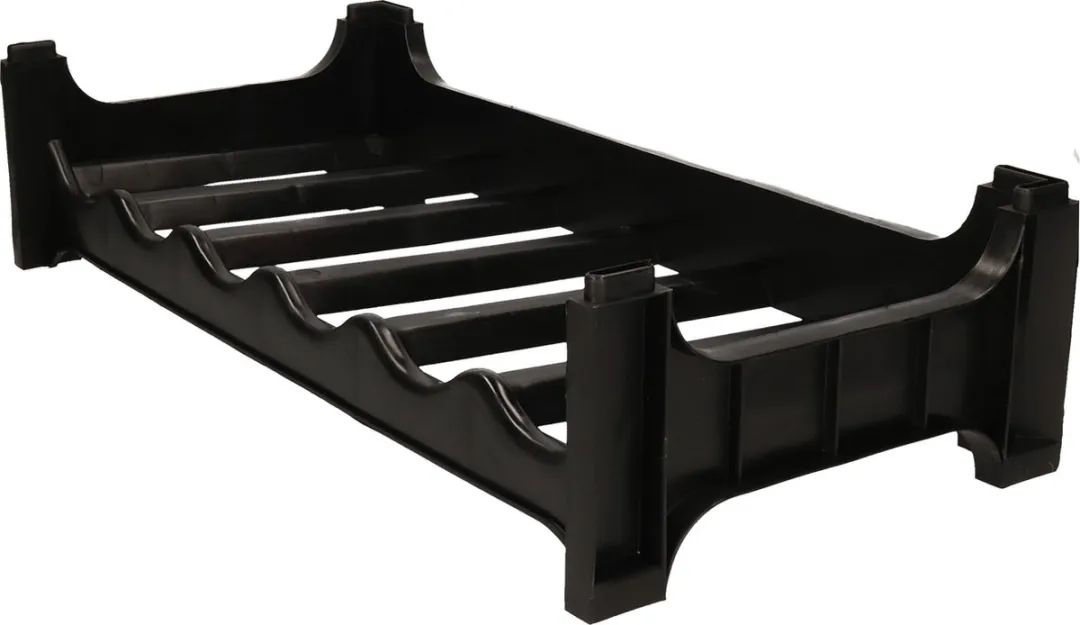 Cosy&Trendy Wijnflessenrek Zwart - 6x Stapelbaar