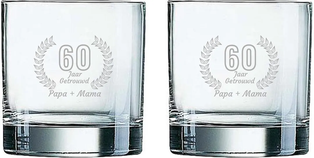 Arcoroc Papa & Mama Whiskeyglazen 38cl