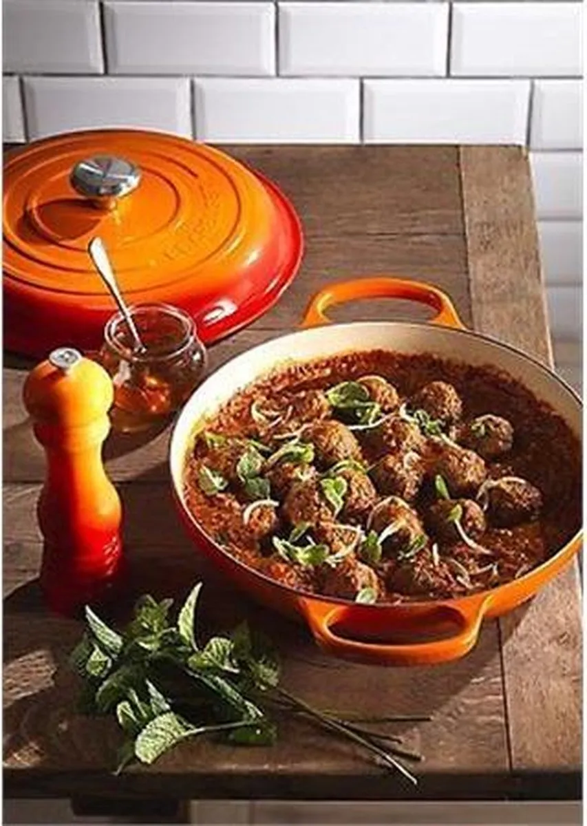 Le Creuset Braadpan Campagnard Ø26cm - Gietijzer Mat Zwart