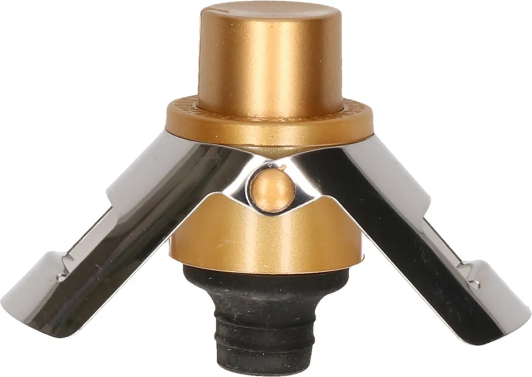 Svenska Living Champagneflesafsluiter - 2 Stuks - Zilver
