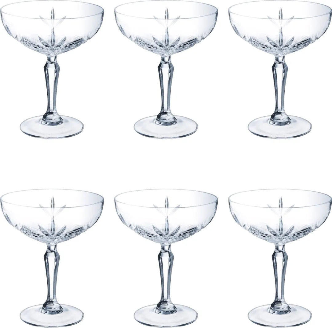 Arcoroc Broadway Cocktailglazen 25cl - 6 Stuks