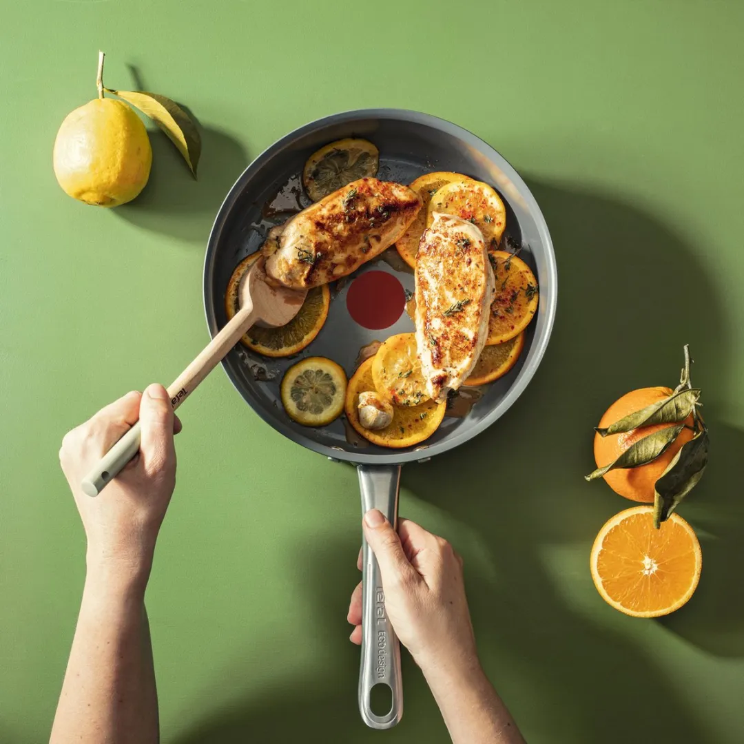 Tefal Renew+ Hapjespan 24cm - Grijs - afbeelding 6 van 6