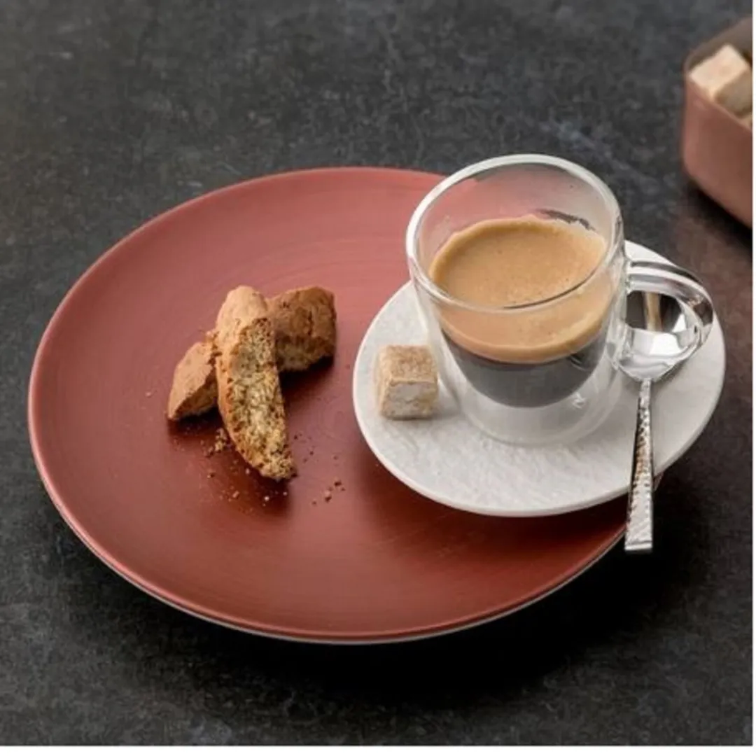 Villeroy & Boch Copper Glow Dessertbord 23cm - Set van 6