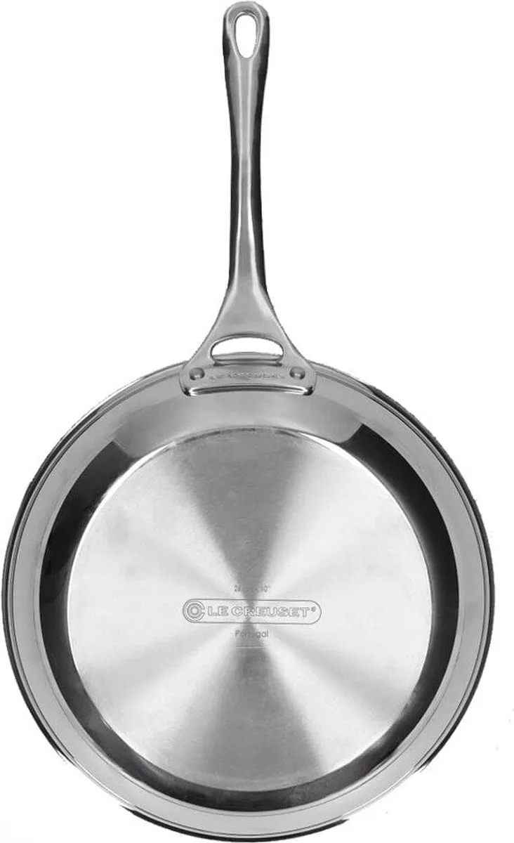 Le Creuset Magnetik Koekenpan 26cm - RVS