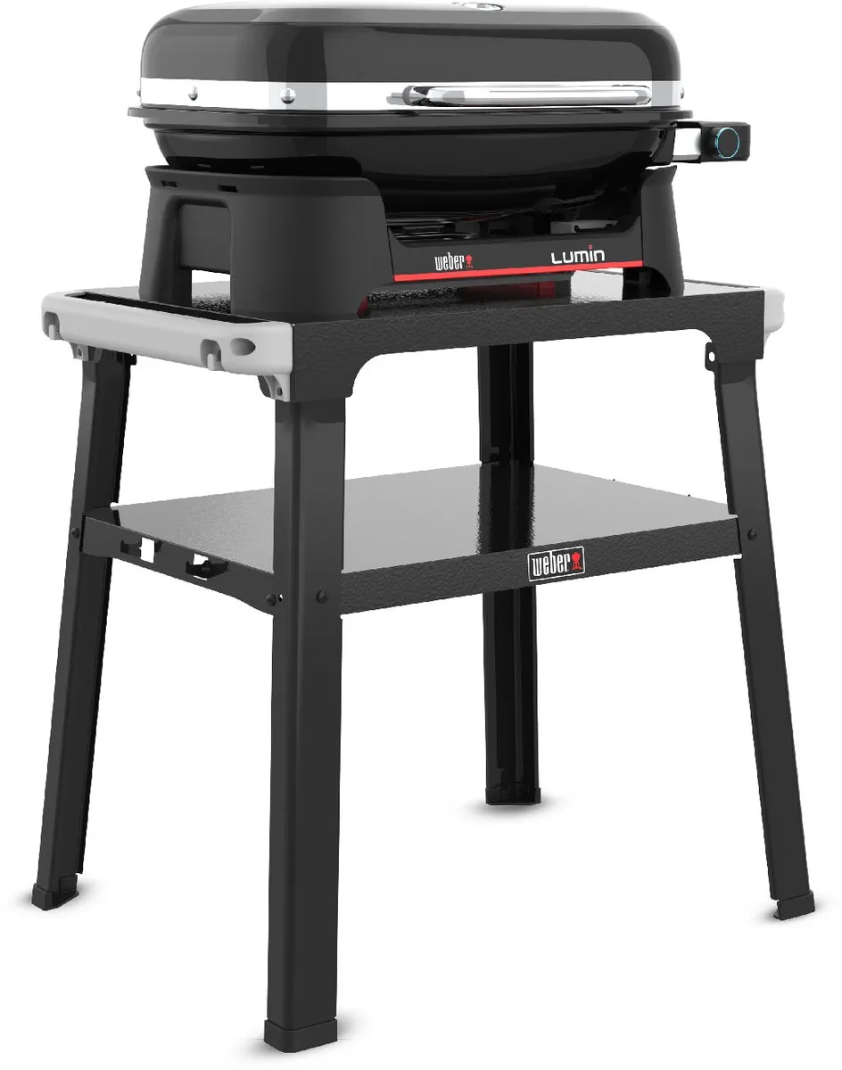 Weber Lumin Elektrische Barbecue - 12 Hamburgers - Zwart