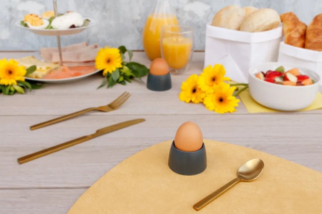 Cosy&Trendy Kupo Eierdopjes Misty Grey - 4 Stuks