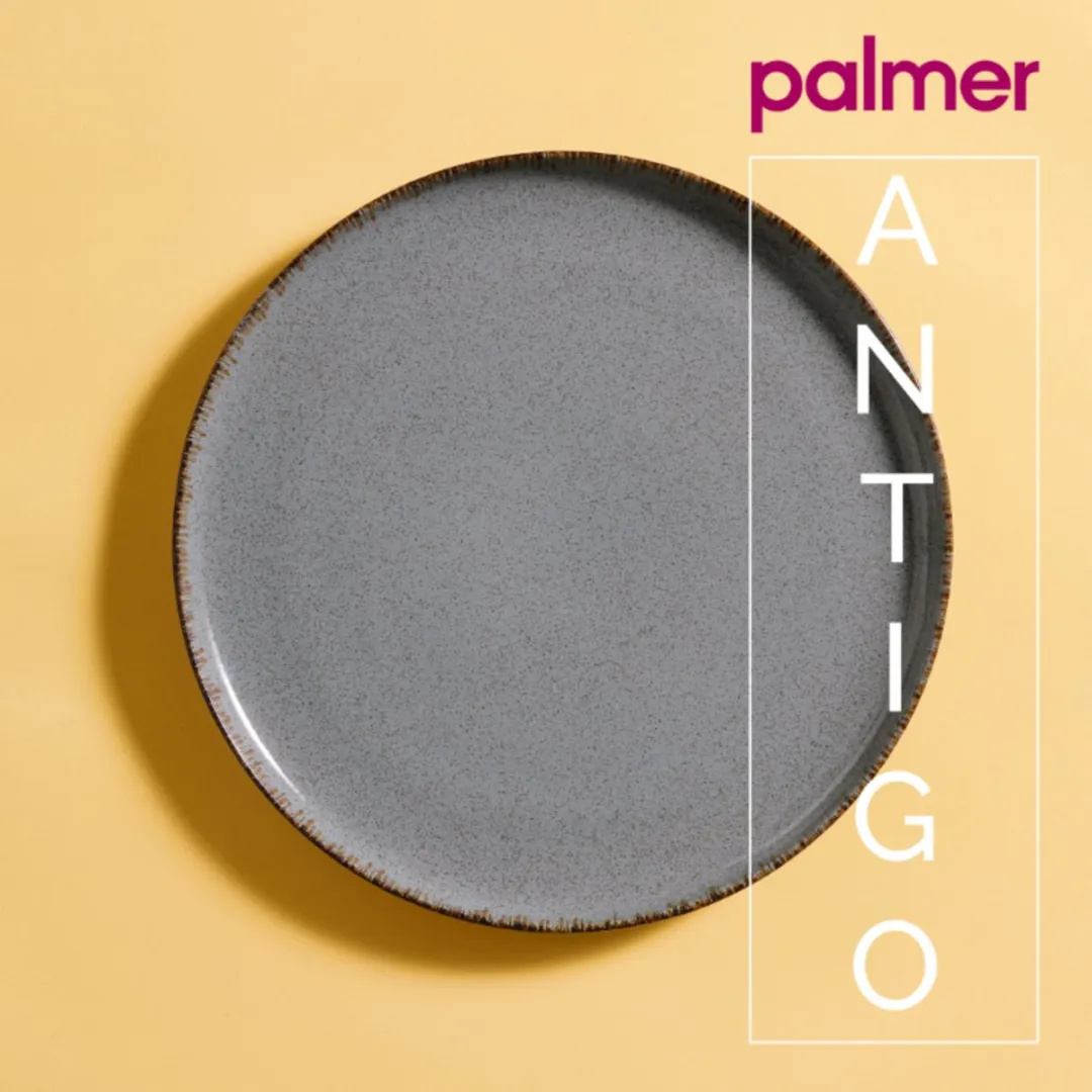 Palmer Antigo Bordenset 2 Stuks - ø28cm - Blauw/Grijs