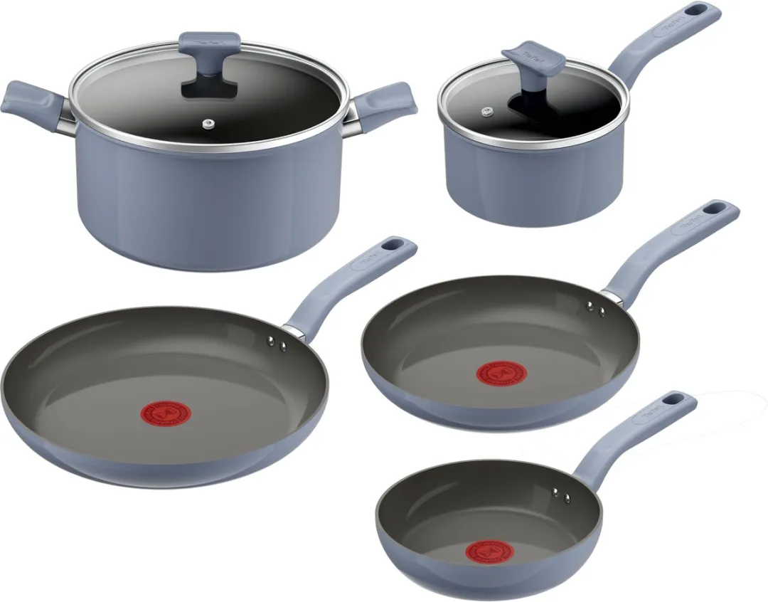 Tefal Cera Color ON G922S704 Keramische Pannenset 7-delig