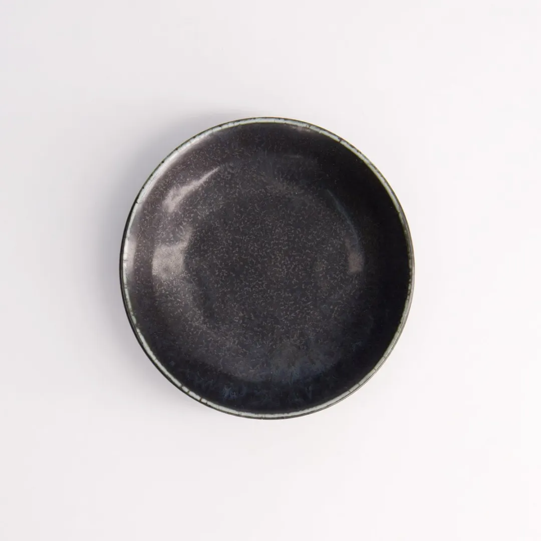Tokyo Design Studio Matzwarte Kom Onyx Noir - 9.8x9.9x2.5cm