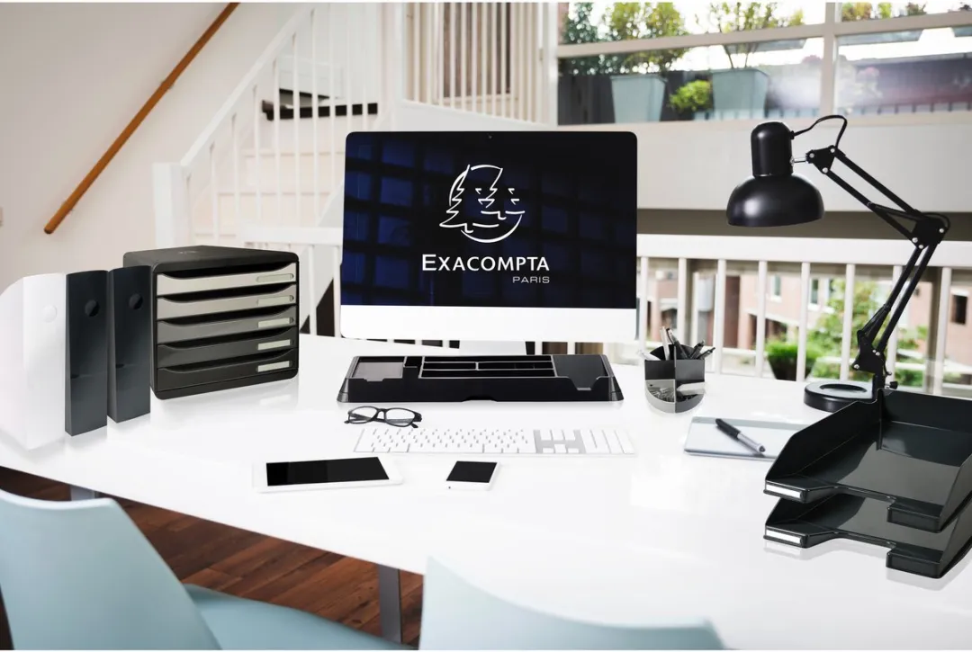 Exacompta ECOBIN Office Papiermand 8x - Grijs