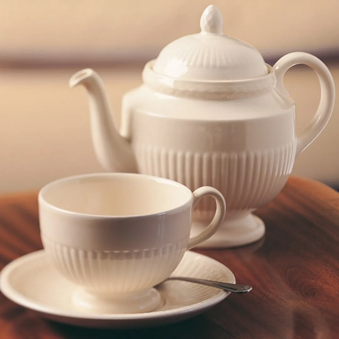 Wedgwood Edme Kop en Schotel 190ml - Creme