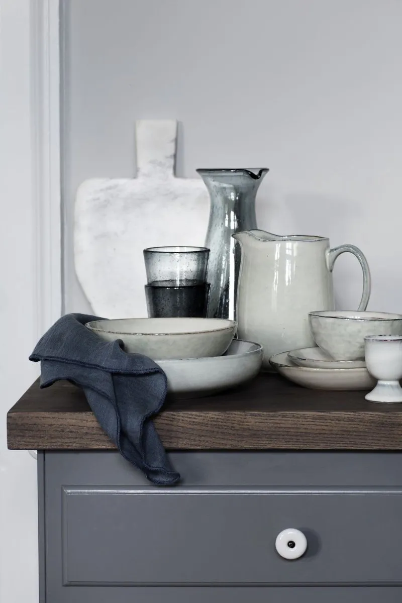 Broste Copenhagen Kop en Schotel Nordic Sand - 12 Stuks