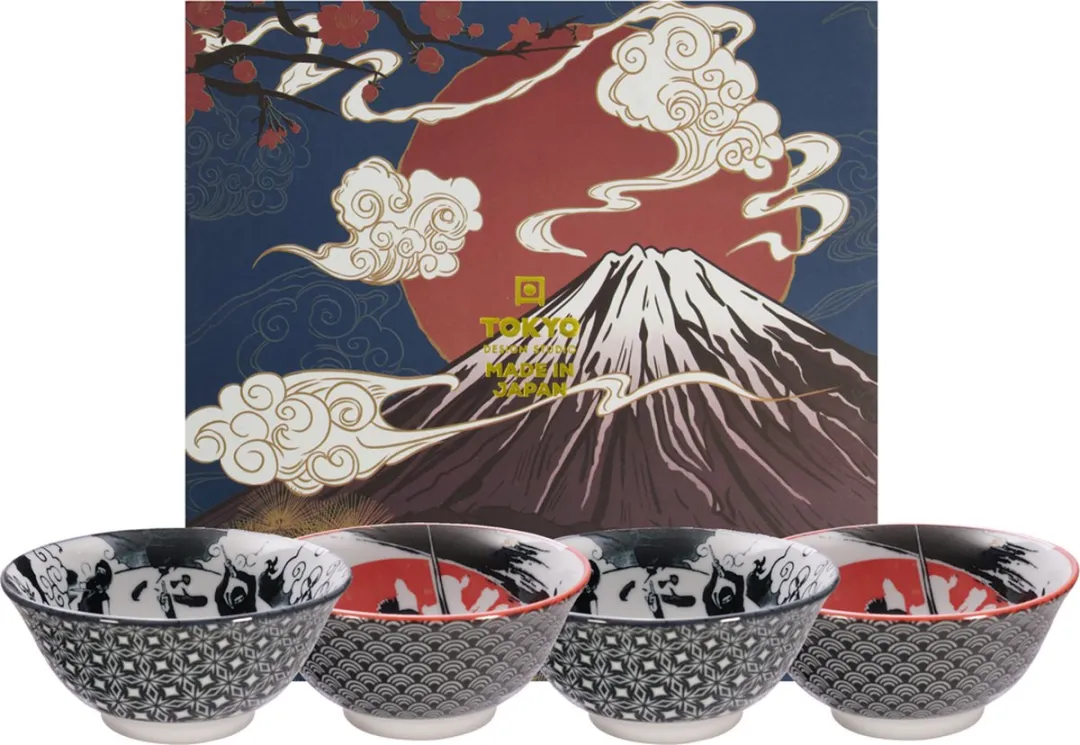 Tokyo Design Studio Mixed Bowl Ninja 22042 Kommen Set