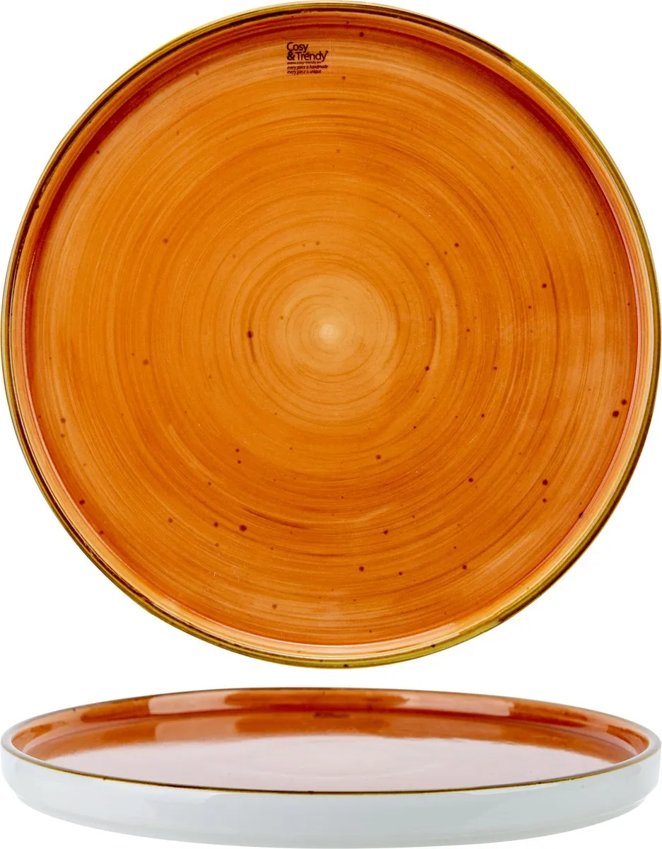 Cosy&Trendy Brisbane Ontbijtbord - 21cm - Oranje