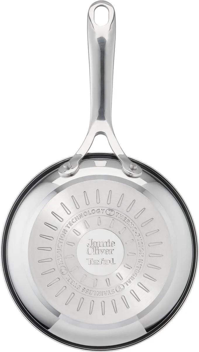 Jamie Oliver by Tefal Cook Smart Koekenpan 20cm - Roestvrijstaal - afbeelding 6 van 6