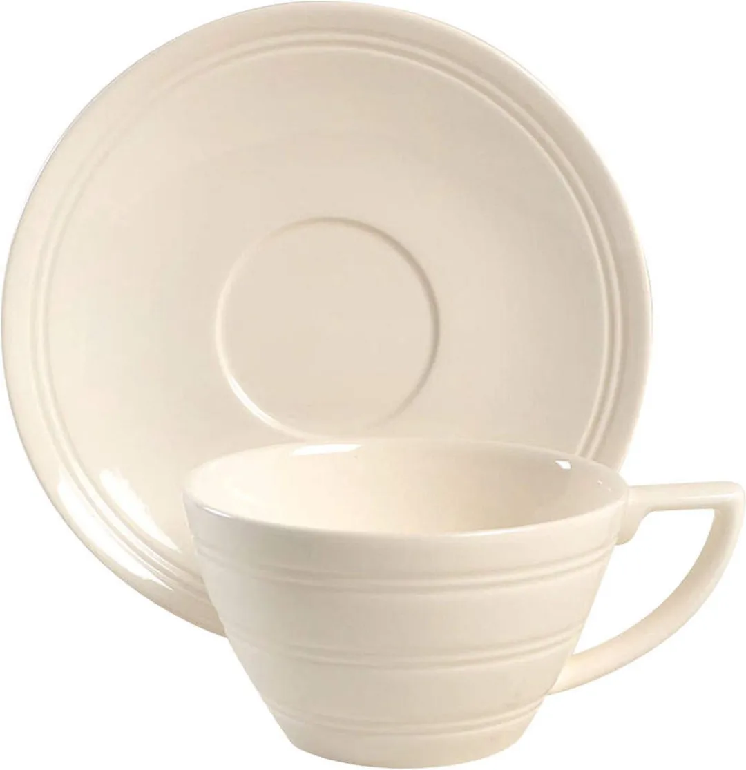 Wedgwood Jasper Conran Casual Schotel Cappuccino - 18 cm - Crème