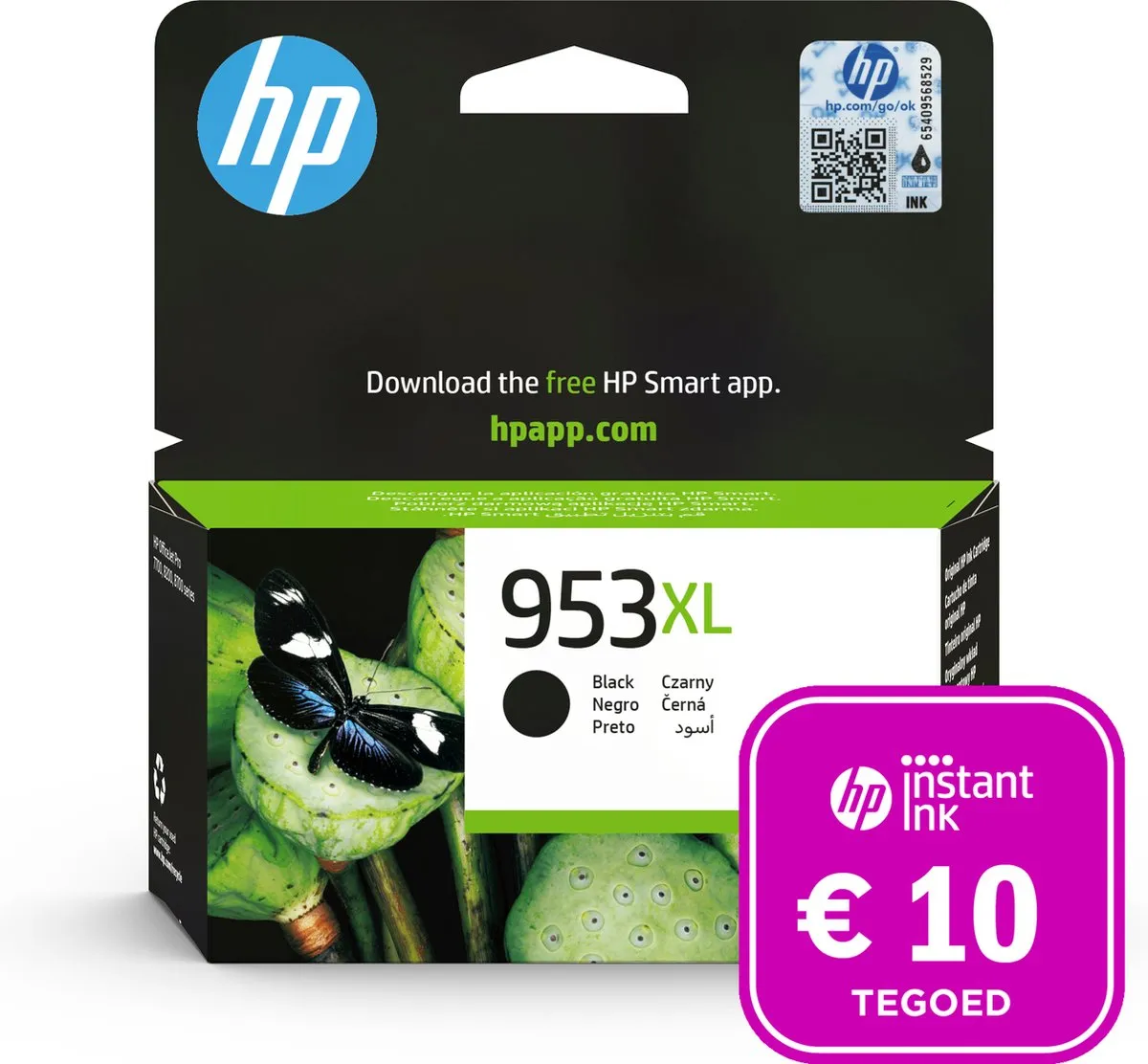 HP 953XL Inktcartridge Zwart