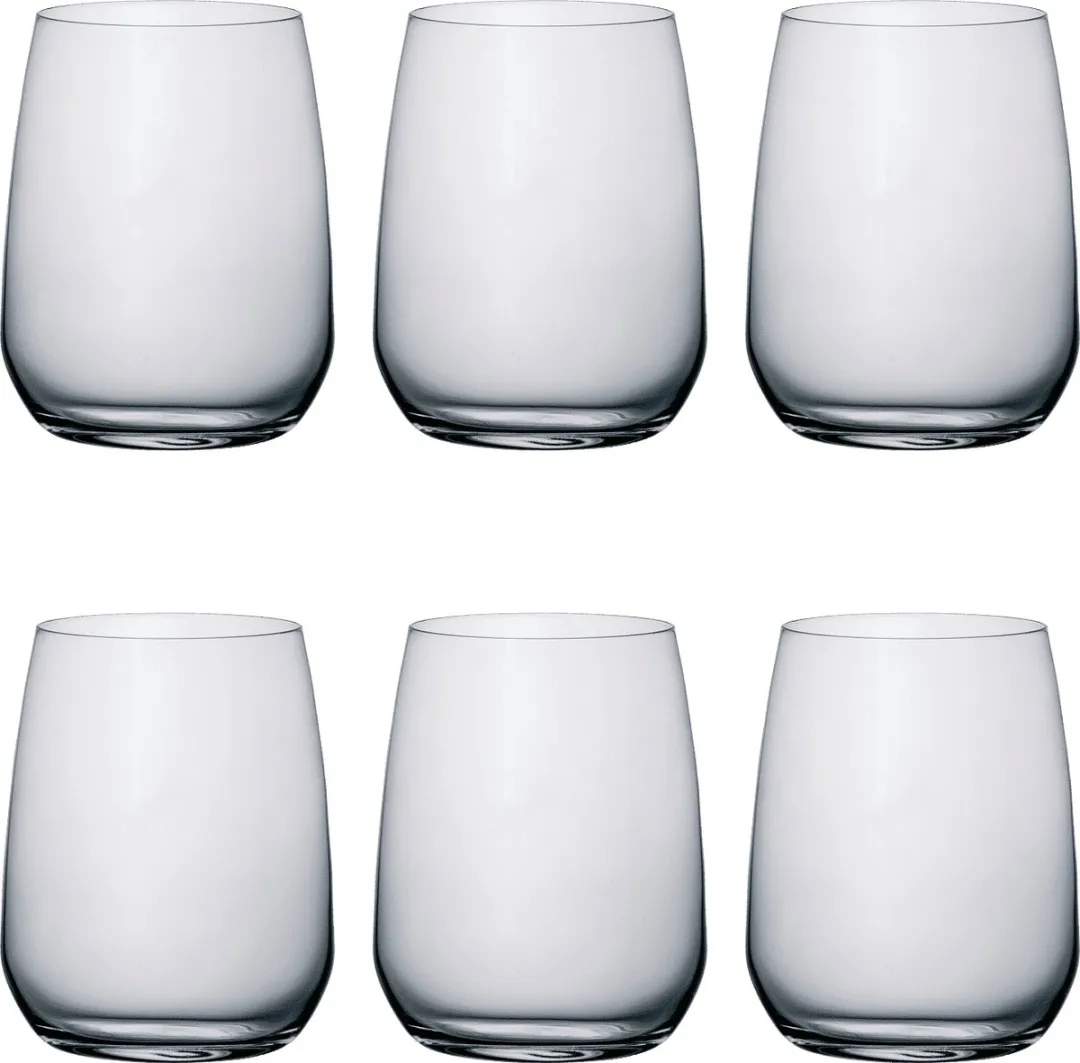 Bormioli Rocco Waterglas Grijs - 43cl - Set van 3