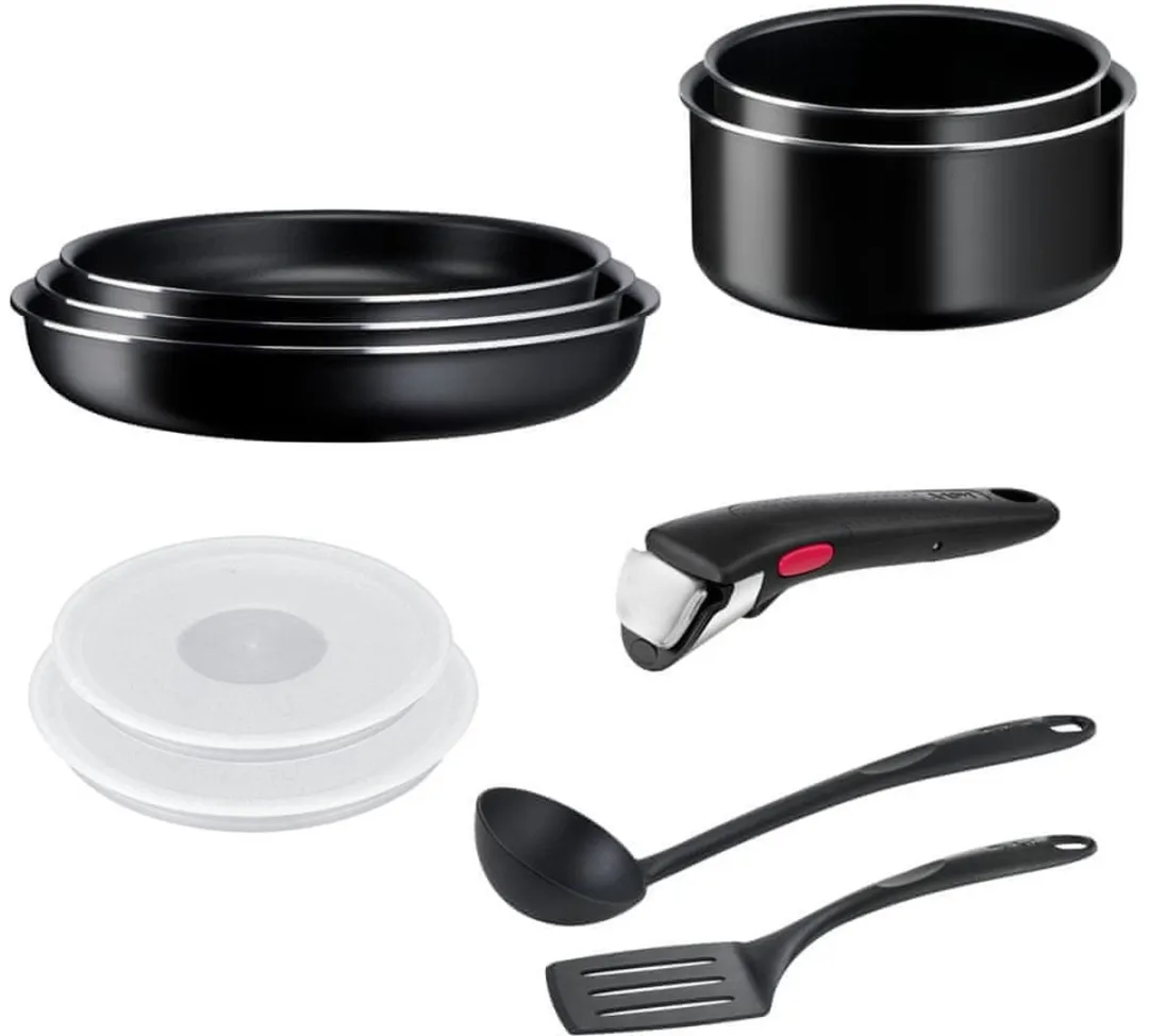 Tefal Ingenio L1599902 Keukenset - 10-delig - Zwart