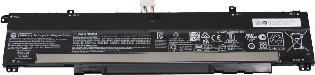 HP WK04XL Accu