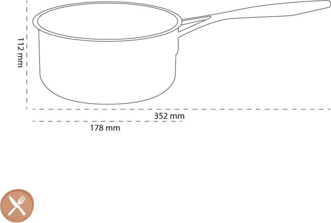 DEMEYERE Industry 5 Steelpan 16cm - RVS - afbeelding 6 van 6