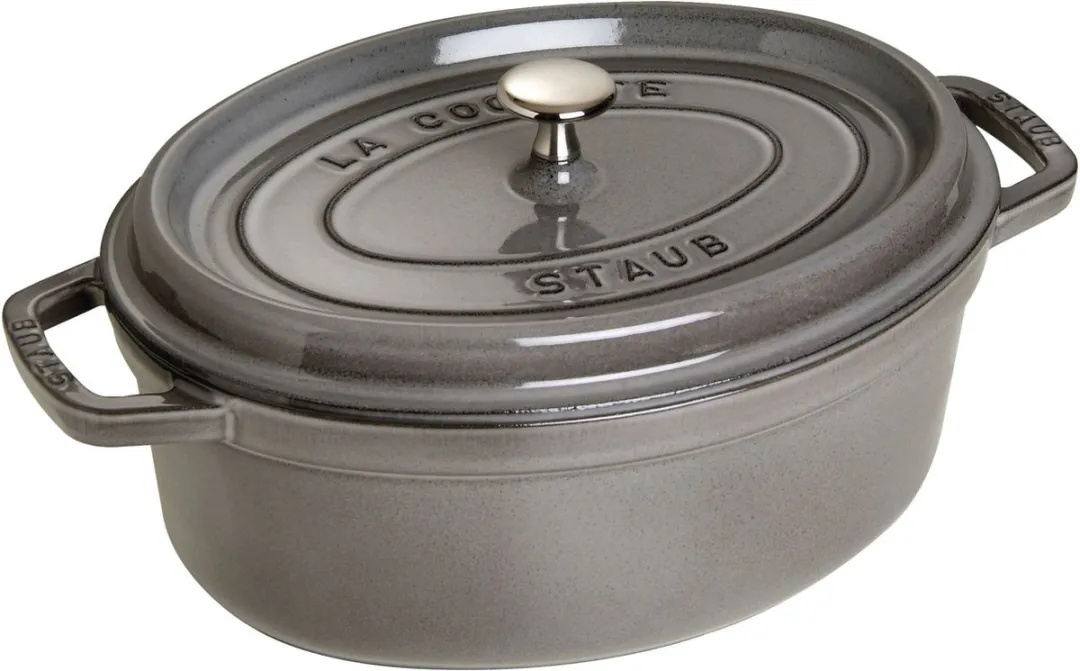 Staub Cocotte 5.5L - 31cm - Grafietgrijs - afbeelding 6 van 6