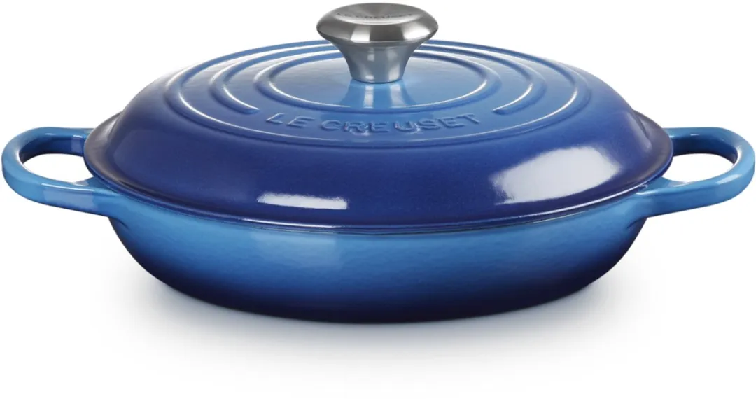 Le Creuset Gietijzeren Braadpan Campagnard Ø26cm - Blauw - afbeelding 3 van 3
